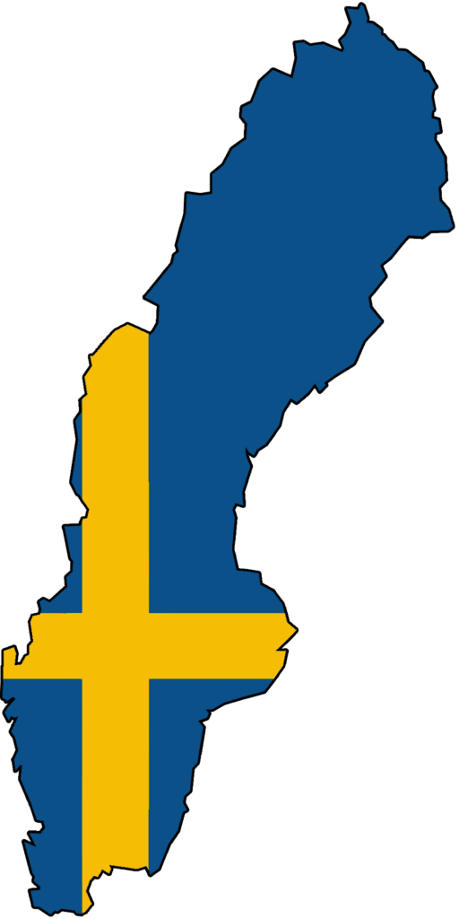 czarter jachtów szwecja - flaga